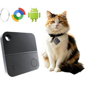 Cat Tracker, Works with Android, No Monthly fee,Pet Tracking Tag for Cats Lightweight, Cat GPS Tracker for Indoor & Outdoor Cats in Kuwait