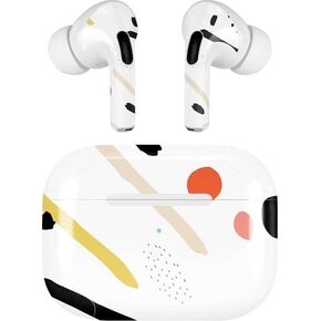 Skinit Decal Audio Skin Compatible with Apple AirPods Pro (2rd Gen, 2022) - Skinit Originally Designed Dots and Dashes Design in Kuwait