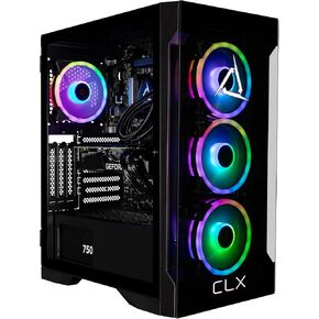 CLX Set Gaming PC - Intel Core i9 14900KF 3.2GHz, GeForce RTX 5060 Ti, 2TB NVMe M.2 SSD, 32GB DDR5 RGB Memory, 360mm AIO, WiFi, Windows 11 Home, Black in Saudi Arabia