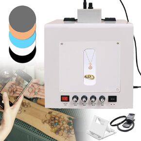 Portable Photo Studio Light Box & Soft Box with Automatic Turntable and Hanging Stand, Professional Dimmable Shooting Tent (Tb30) in Saudi Arabia