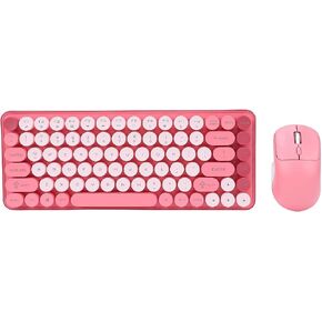 Vikye Wireless Keyboard and Mouse Combo, Dual Mode 85 Key Design in Kuwait