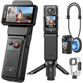 SJCAM C400 4K Vlogging Camera Vlog,7H Battery Recording,for Vocation,Trips in Saudi Arabia
