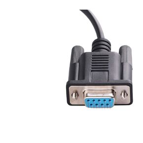 F&T>D*I FT232RL USB to RS232 DB9 Female Serial Converter Cord Standard Pinout Null Modem Adapter for Linux(Null Modem DB9) in Kuwait