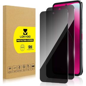 Lolyoo 2 Pack Privacy Screen Protector for T-mobile Revvl 8 Pro in Kuwait