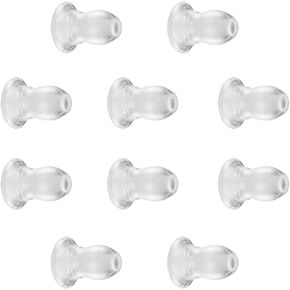 Replacement Silicone Mushroom Earbud EarTips for Acoustic Tube Earpieces (Medium) in Saudi Arabia