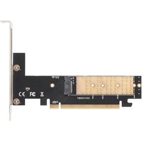 M.2 NVMe to PCIe 3.0 X16 Adapter, 32Gbps with M Key Bracket in Kuwait