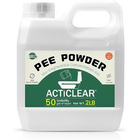 Pee Powder Gel - 2/4lb Rapid 60-Second Absorption & Odor Neutralizer for Portable Toilets, Camping, and Outdoor Essentials in Kuwait
