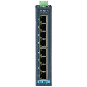 ADVANTECH EKI-2528I, 8-Port Unmanaged Ind. Ethernet Switch with Wide Temperature in Kuwait