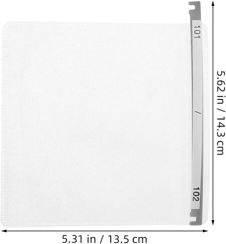 SUPVOX 12pcs Non-Woven DVD Disc Bags Portable Scratch-Resistant CD Sleeves Storage Case for Home and Travel, Simple and Fashionable Design for CD Enthusiasts in Kuwait
