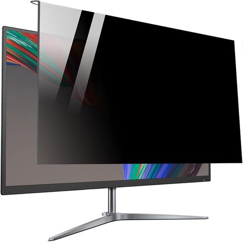 Hanging 24 Inch Monitor Computer Privacy Screen Filter, Eye Protection - for 24in 16:9 Widescreen Desktop Monitor Removable and Easy Installation in Kuwait