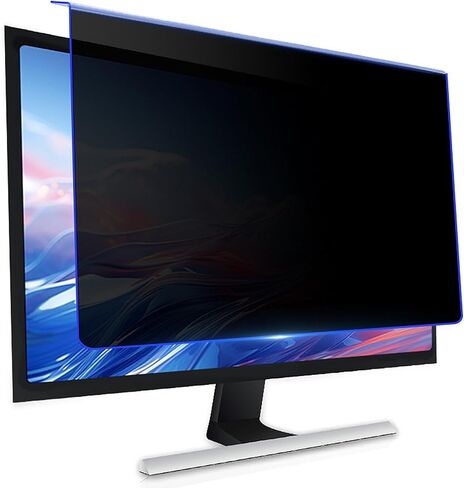 24 Inch Desktop Computer Privacy Screen Protector Cover, Hanging Removable 16:9 Widescreen Display Desktop Computer Privacy Screen in Kuwait
