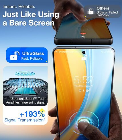 UltraGlass TOP 9H+ Armor for Samsung Galaxy S26 Screen Protector [NO.1 Military Grade Protection] Galaxy 26 Screen Protector Tempered Glass S26, Case Friendly, OnePull Install, 2 Pack in Kuwait