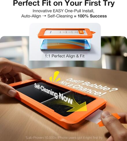 UltraGlass TOP 9H+ Armor for Samsung Galaxy S26 Screen Protector [NO.1 Military Grade Protection] Galaxy 26 Screen Protector Tempered Glass S26, Case Friendly, OnePull Install, 2 Pack in Kuwait