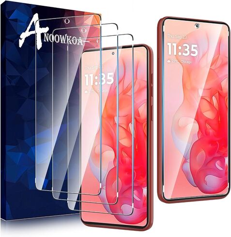 Anoowkoa 3 Pack Designed for Moto G Stylus 5G 2024 Screen Protector Tempered glass film.Anti-Breakage.Anti-Scratch No Bubbles 9H Hardness.Easy Installation for Motorola G Stylus 5G 2024 in Kuwait