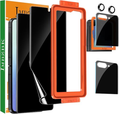 IMBZBK Privacy Screen Protector for Samsung Galaxy Z Flip 7 in Kuwait