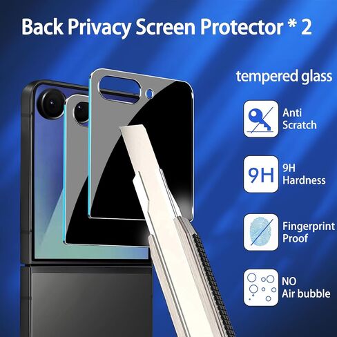 IMBZBK Privacy Screen Protector for Samsung Galaxy Z Flip 7 in Kuwait