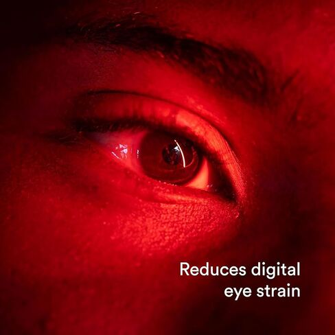 BodyGuardz Red Light Converter Screen Protector – Passive Red Light Therapy for Face - Promotes Better Sleep, Healthier Skin, Reduced Eye Strain – 9H Tempered Glass, Easy Install (iPhone 17 Pro Max / 16 Pro Max) in Kuwait