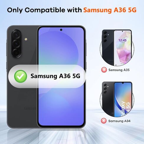 3+3 for Samsung Galaxy A36 5G Privacy Screen Camera Lens Protector in Kuwait