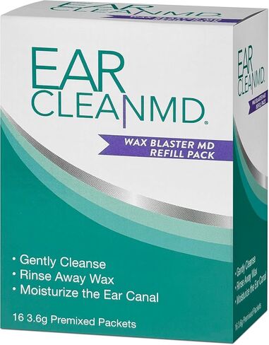 eosera Ear Clean MD Weekly Ear Cleaner Refill Pack - 0.13 oz - 16 Pack in Kuwait