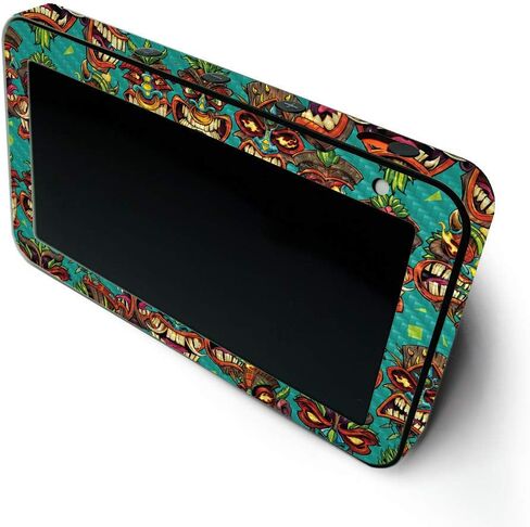 MIGHTY SKINS MightySkins Carbon Fiber Skin for Amazon Echo Show 5 (Gen 1 & Gen 2) - Stained Glass | Durable Textured Carbon Fiber Finish | Easy to Apply and Change Style | Made in The USA in Kuwait