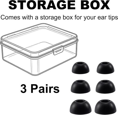Memory Foam Ear Tips for Status Pro X/Between 3ANC / Between Pro in Saudi Arabia