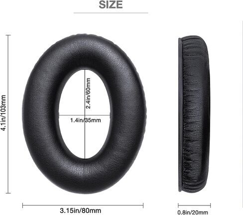 Replacement Ear Pads Compatible with Bose A20, A30, A10 Aviation Headset, Noise Cancelling Memory Foam Ear Cushions in Saudi Arabia