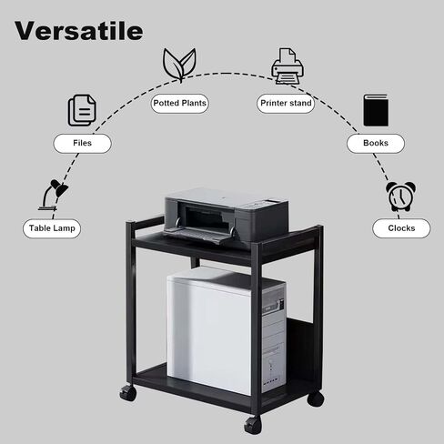 GarveeHome Steel Multi-Function PC Tower Stand - Adjustable Height in Saudi Arabia