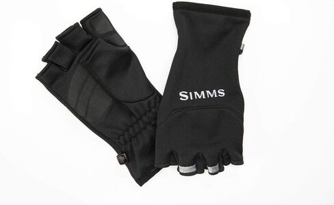Simms Freestone Half-Finger Glove Black XL in Saudi Arabia