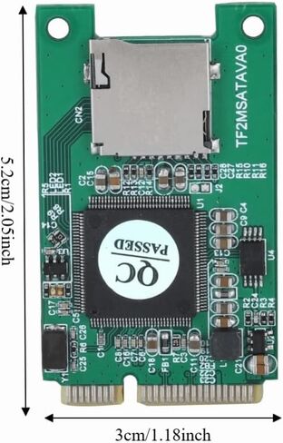 Micro SD to PCI-E mSATA Adapter – Converter for Laptop & Embedded Computer,Supports 32GB TF Card,USB Mass Storage Device for Windows/for Linux in Kuwait