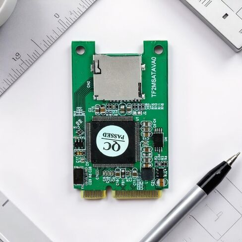 Micro SD to PCI-E mSATA Adapter – Converter for Laptop & Embedded Computer,Supports 32GB TF Card,USB Mass Storage Device for Windows/for Linux in Kuwait