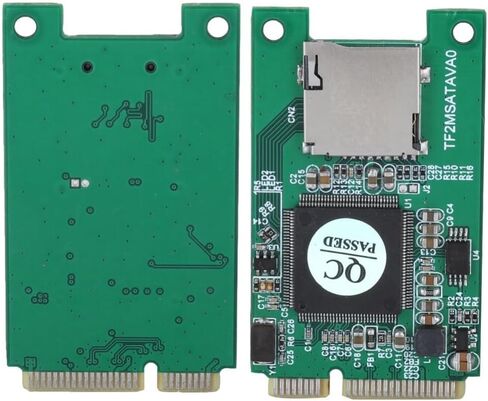 Micro SD to PCI-E mSATA Adapter – Converter for Laptop & Embedded Computer,Supports 32GB TF Card,USB Mass Storage Device for Windows/for Linux in Kuwait