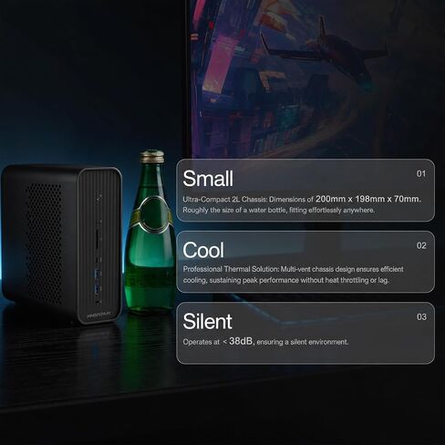 NextNuc Apexis AI395 AI Mini Desktop Workstation, Run AI models locally in Kuwait