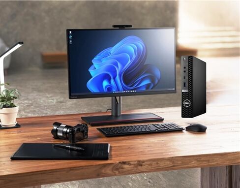 Dell OptiPlex 5080 Mini Desktop Computer PC, 10th Generation Intel Core i5-10500T, 16GB RAM 256GB SSD, Wi-Fi & Bluetooth, Keyboard & Mouse, 4K Support, Windows 11 Pro (Renewed) in Kuwait