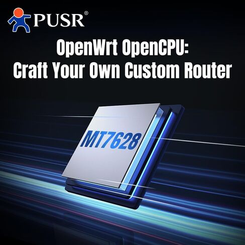 Mini Cellular Router Dual LAN LTE Cat.1 OpenCPU DDOS Protection OpenVPN Wall and DIN Rail mounting Stable Power Supply USR-DR185 in Kuwait