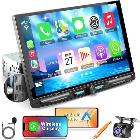 for Ford F150 2015 2016 2017 2018 2019 2020 Android 15 Car Stereo 8-core, 12.1 Inch IPS Touch Screen Car Radio with Wireless Carplay/Android Auto,GPS, WiFi, Bluetooth, FM, DVR in Kuwait