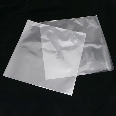 30pcs Vinyl Record Bags 12 Inch Thickened Widened Cpp Plastic Covers for Protecting Cds and Vinyl Records for Media Storage in Kuwait