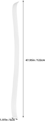 Acrylic LED Strip Diffuser Channel Long Strip White Bendable Shade in Kuwait