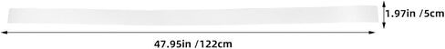Flexible LED Light Strip Diffuser Channel White Acrylic Long Strip in Kuwait