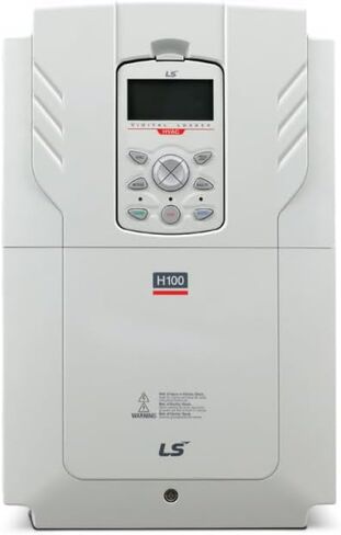 LS Electric LSLV0750H100-4COFD H100 Series Plus Variable Frequency Drive (VFD) | 75 kW (100 HP) | 480 V Three-Phase Input | Intelligent AC Inverter for HVAC, Fans & Water Systems | 2-Year Warranty in Kuwait