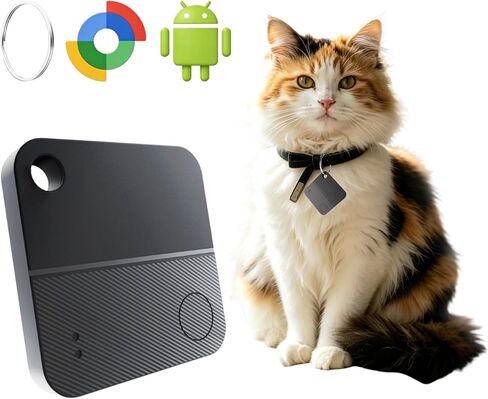 Cat Tracker, Works with Android, No Monthly fee,Pet Tracking Tag for Cats Lightweight, Cat GPS Tracker for Indoor & Outdoor Cats in Kuwait