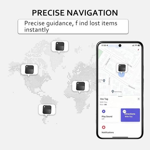 Cat Tracker, Works with Android, No Monthly fee,Pet Tracking Tag for Cats Lightweight, Cat GPS Tracker for Indoor & Outdoor Cats in Kuwait