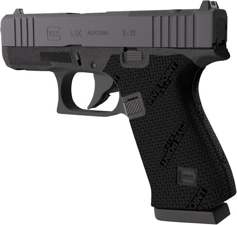 Glock 43x Grip, Glock 48, Cutting Edge Lab-Developed Silicone, Easy Peel-and-Stick Install, Ultra-Thin 0.5mm, The Next Evolution in Grip Technology. in Kuwait