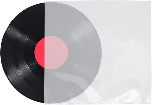 MAGICLULU 30pcs 12 Inch Record Plastic Bags Cpp Material Widened Vinyl Record Sleeves for Easy Access and Protection in Kuwait