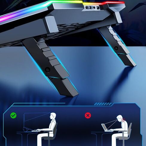 Laptop Heat Sink Aluminum Alloy Stand in Kuwait