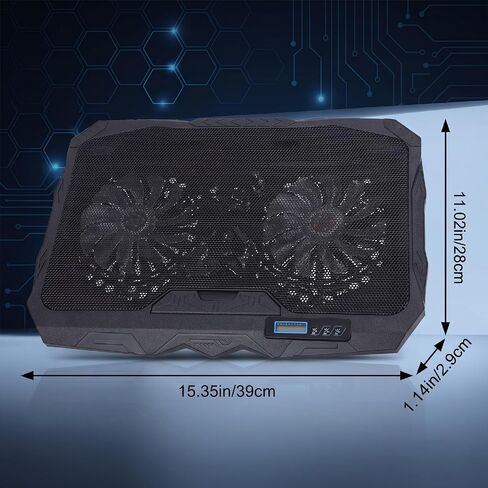 Laptop Cooling Pad,4 Fans Gaming Cooler Stand for 11-15.6in Laptops in Kuwait
