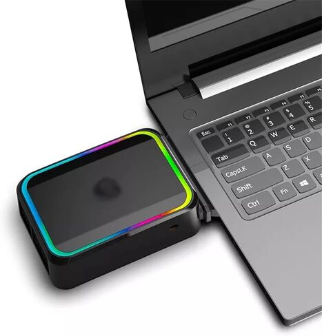 Portable Radiator Laptop Cooler External Exhaust Cooling Fan for Adjustable Speed 12-17 in Kuwait