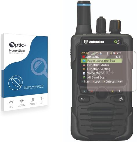 Nano Glass Screen Protector compatible with Unication G5 Dual Band Pager in Kuwait