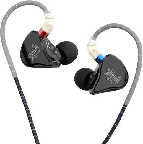 CVJ Vivian IEM Wired Gaming Earbuds, Deep Bass in Ear Monitor with Mic in Kuwait