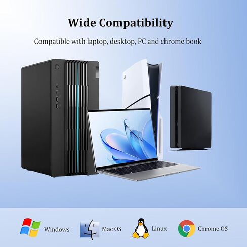 Wired USB Earbuds with Boom Mic for PC Mac Laptop Computer in Saudi Arabia