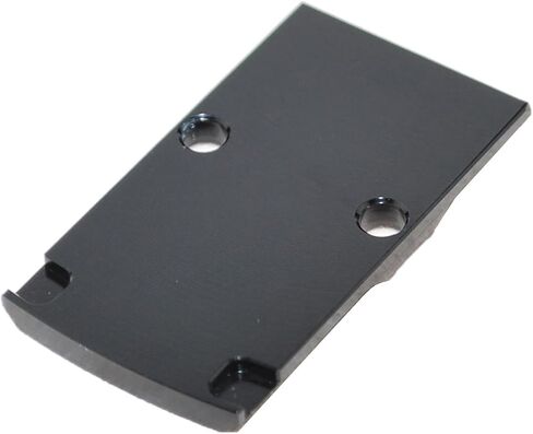 TB Accessories Black Anodized Aluminum RMR Cover Plate Compatible with Glock 17 19 26 Cut Slides (StarFlag-Laser) in Saudi Arabia